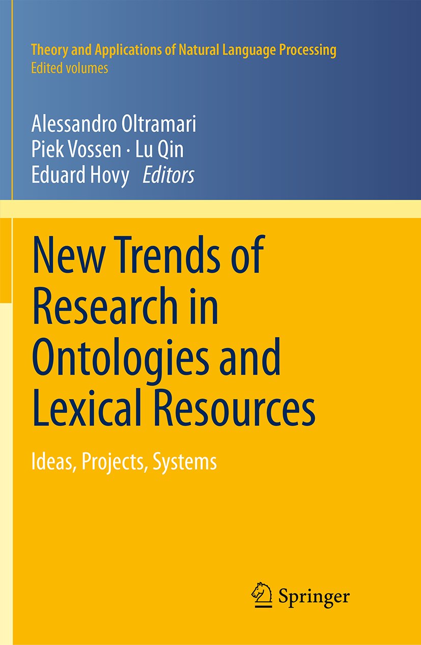 Theory and Applications of Natural Language Processing