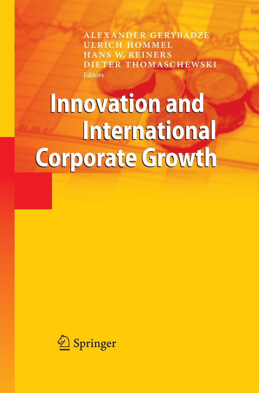 Innovation and International Corporate Growth