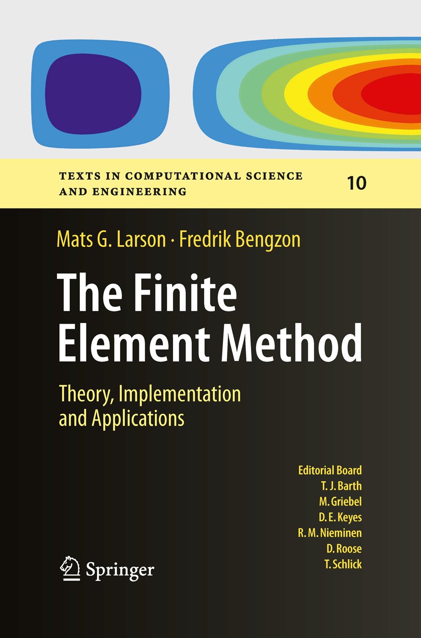 Texts in Computational Science and Engineering