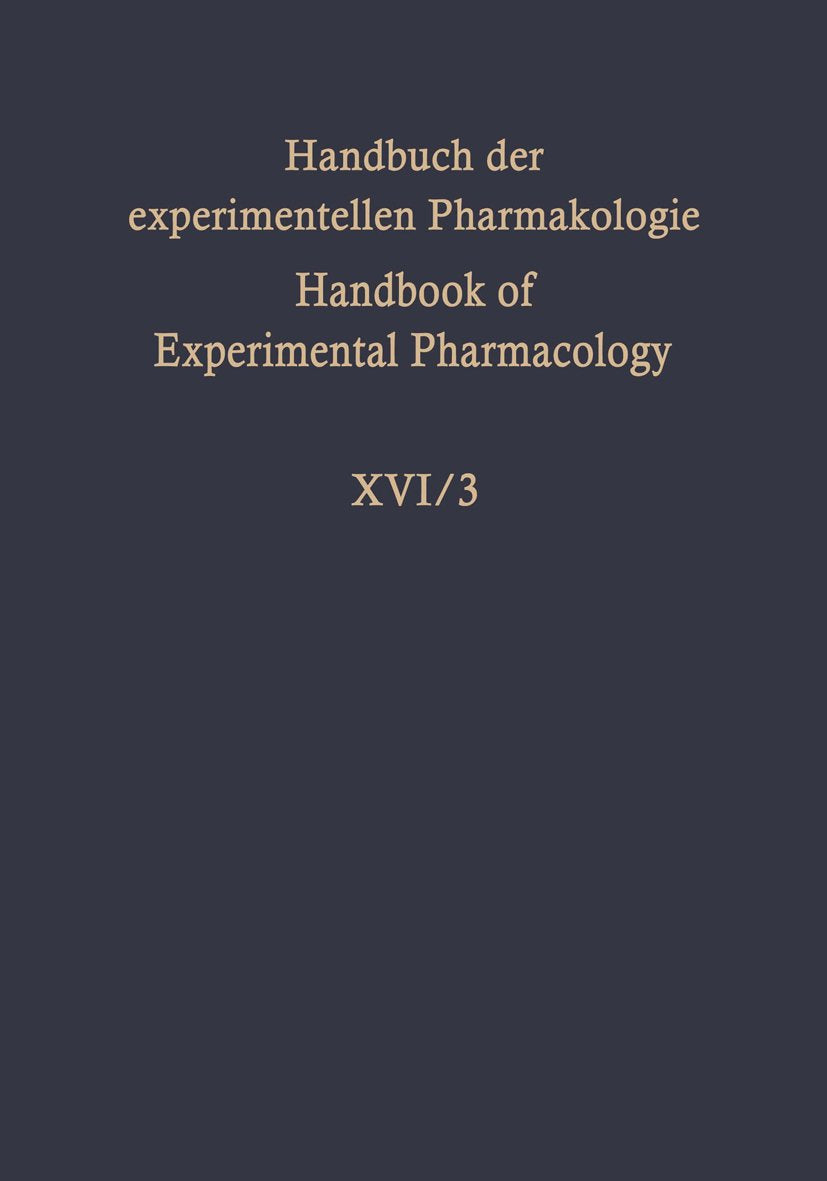Handbook of Experimental Pharmacology