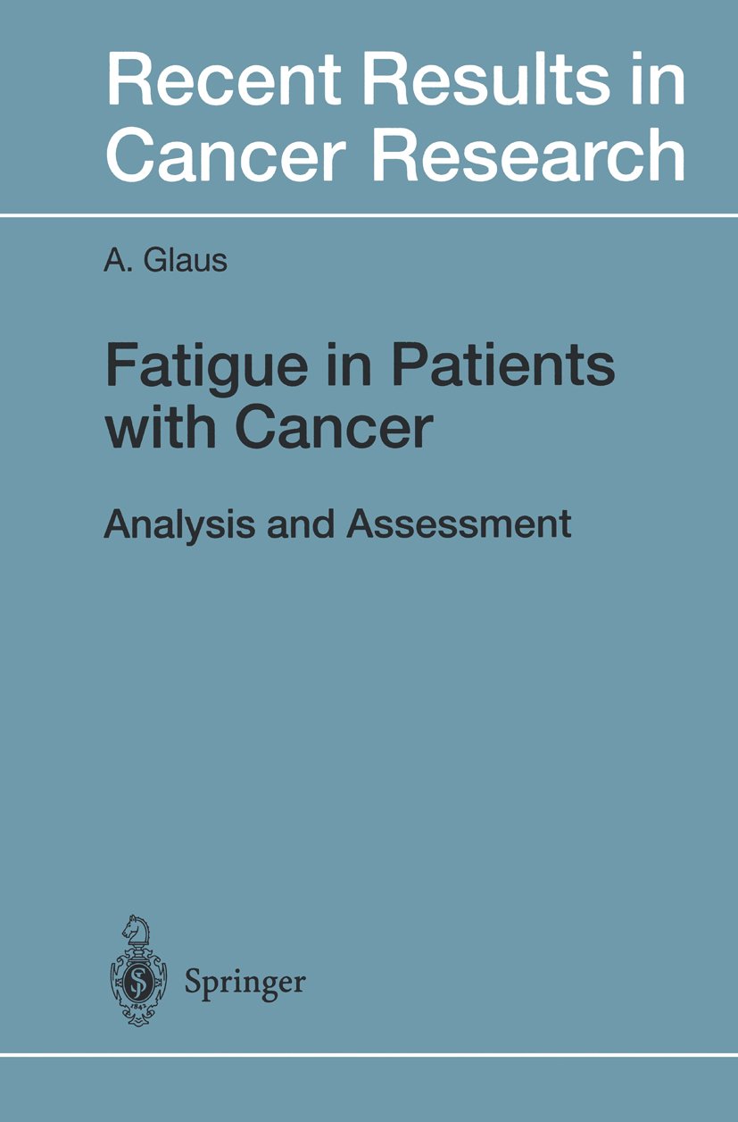 Recent Results in Cancer Research