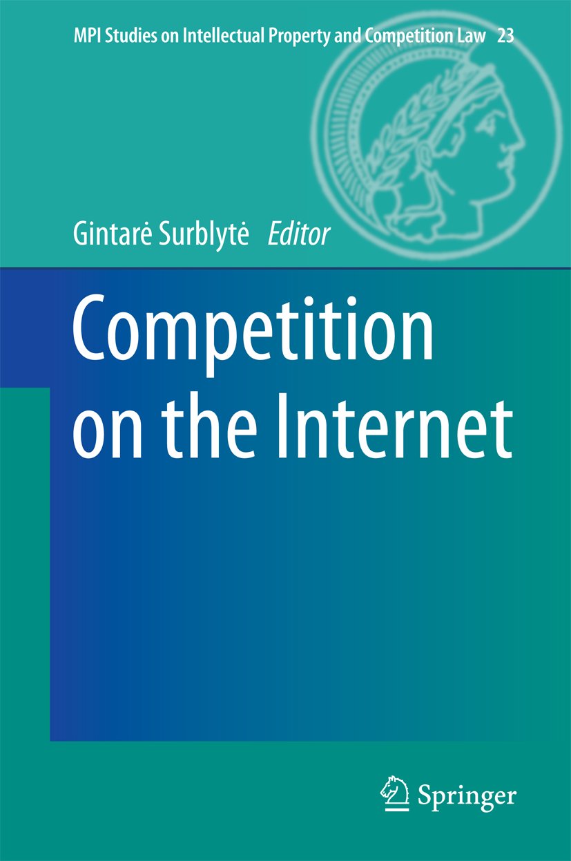MPI Studies on Intellectual Property and Competition Law