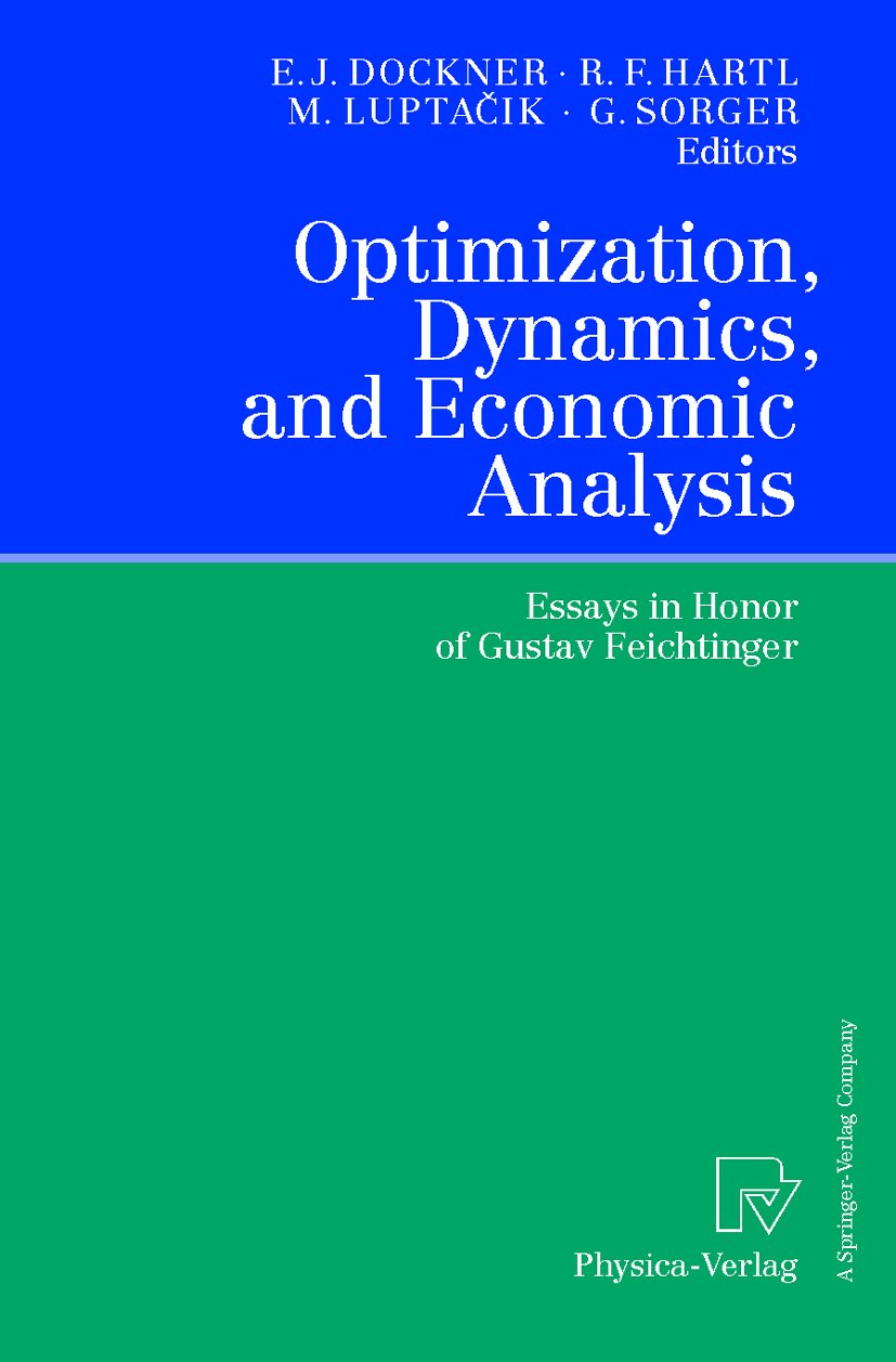 Optimization, Dynamics, and Economic Analysis