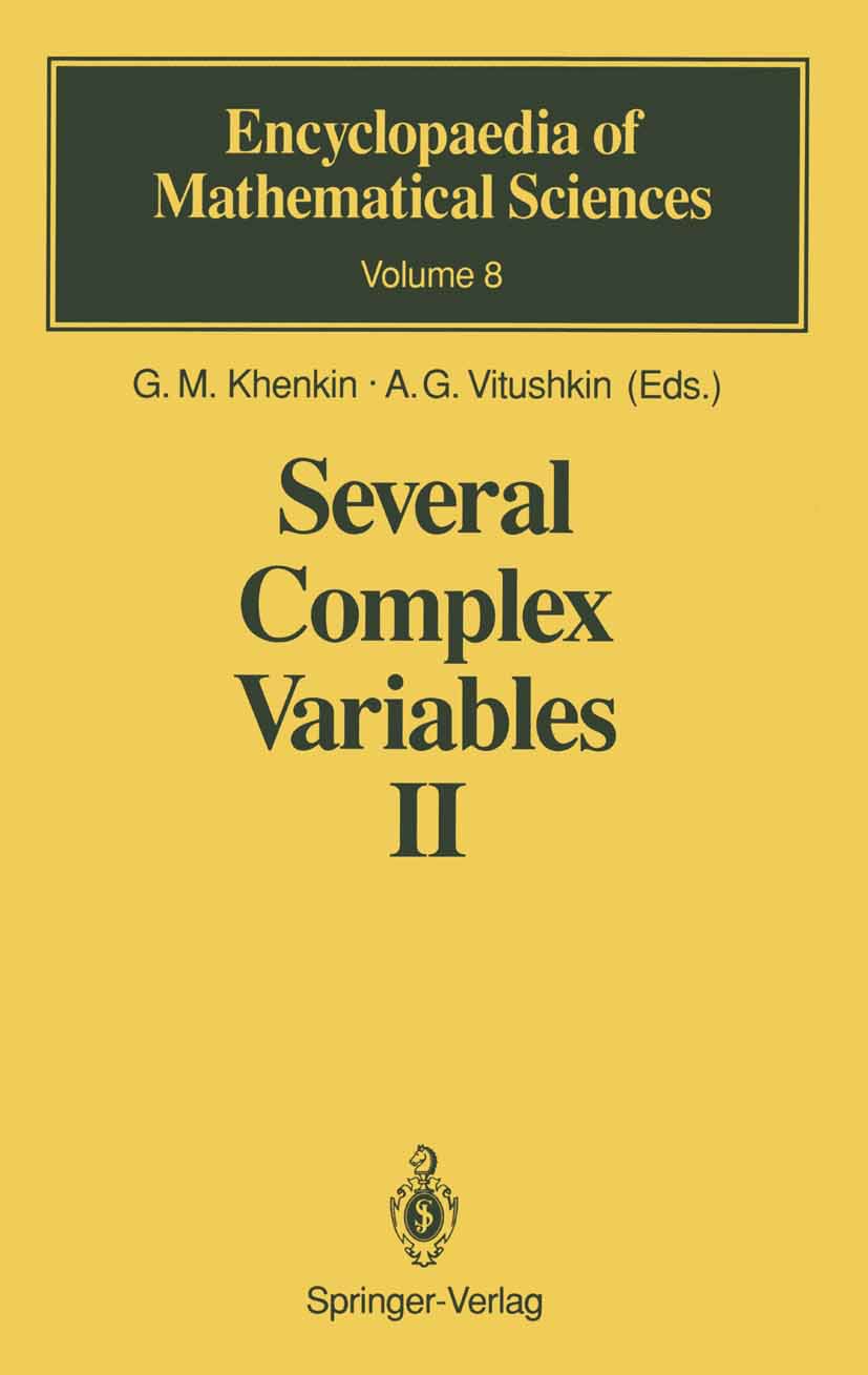 Encyclopaedia of Mathematical Sciences