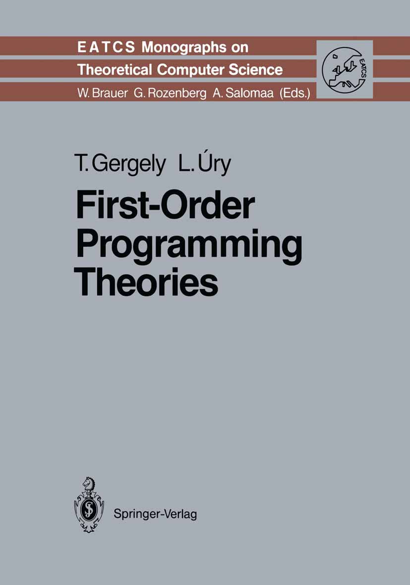 Monographs in Theoretical Computer Science. An EATCS Series