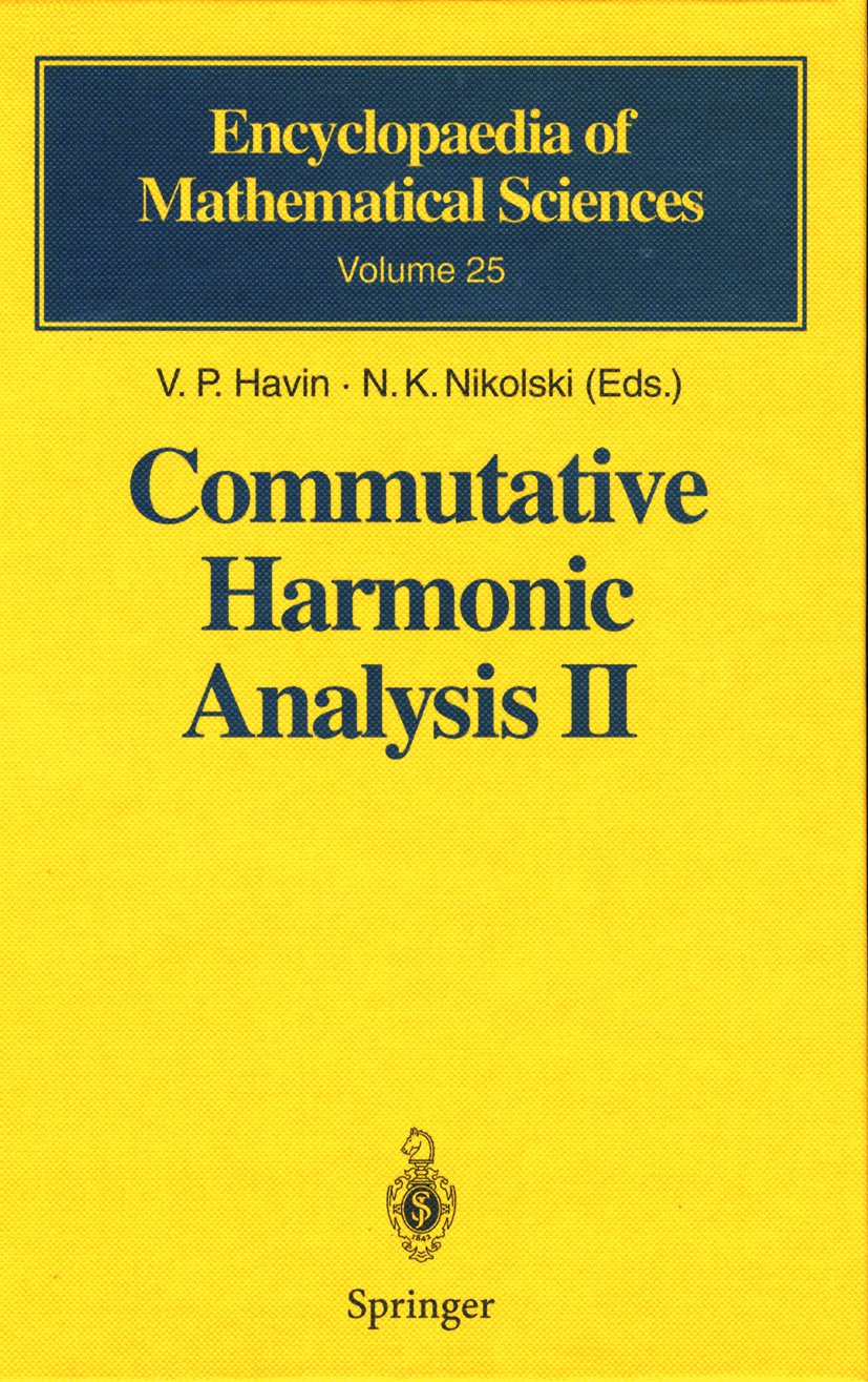 Encyclopaedia of Mathematical Sciences