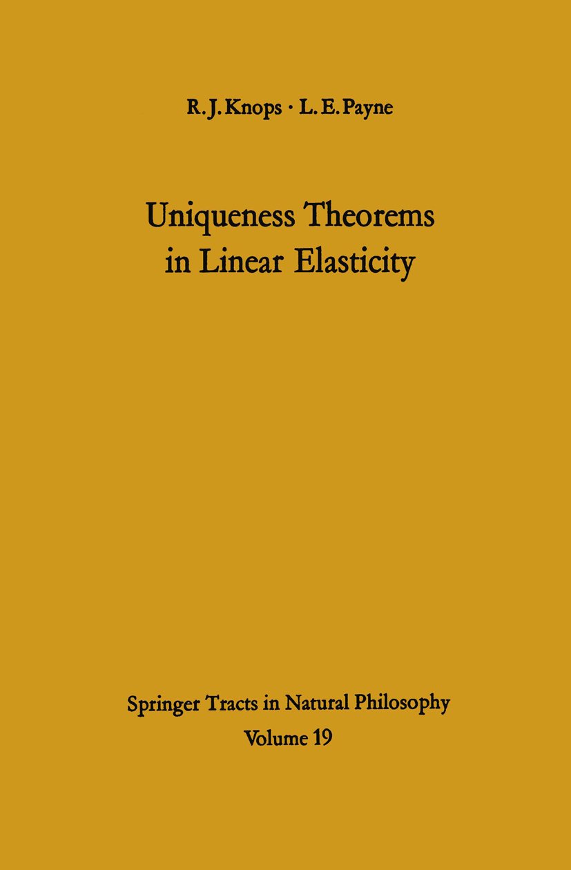 Springer Tracts in Natural Philosophy