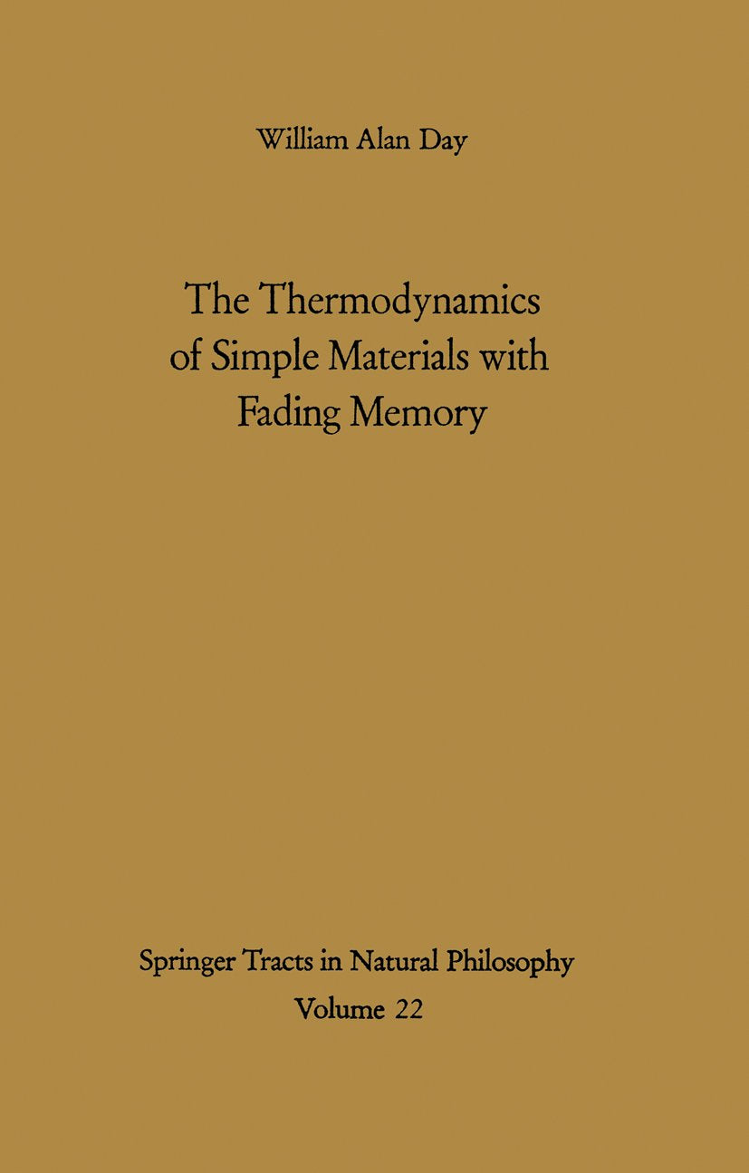 Springer Tracts in Natural Philosophy