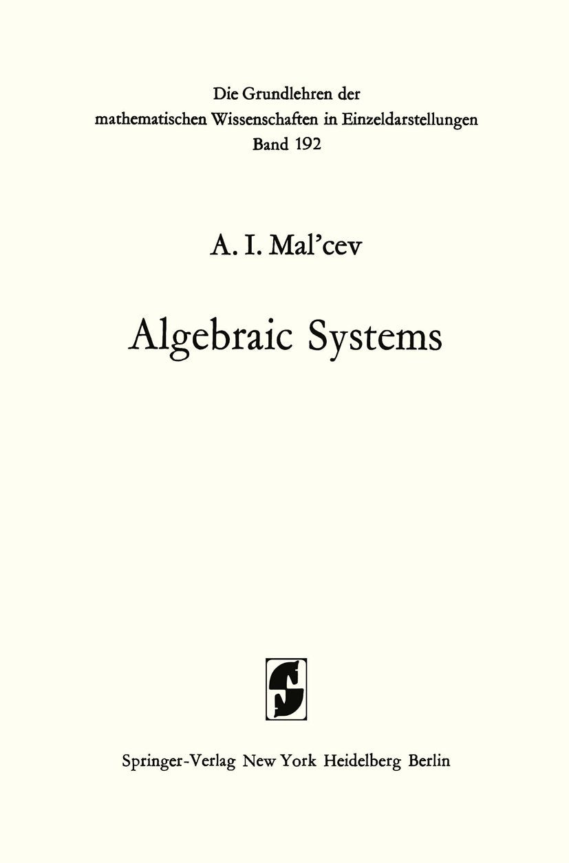 Grundlehren der mathematischen Wissenschaften