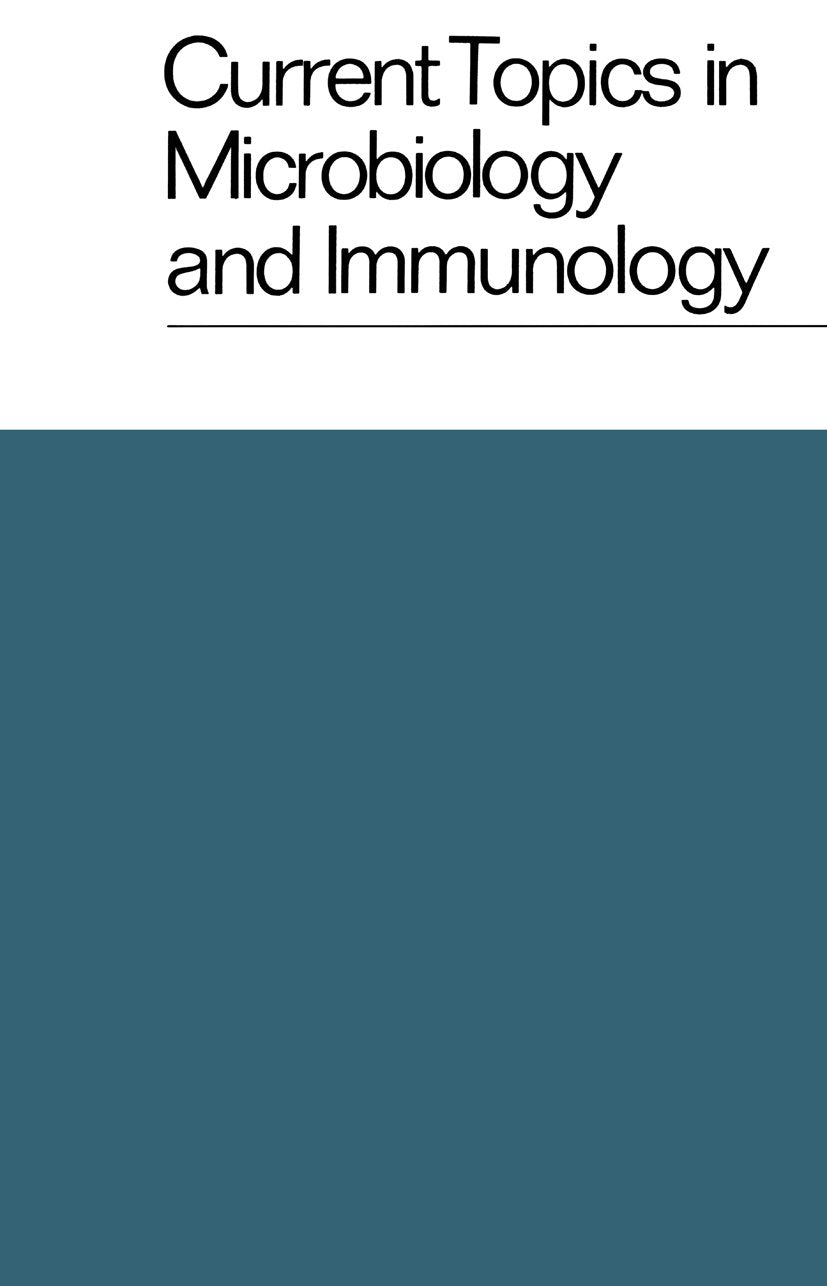 Current Topics in Microbiology and Immunology