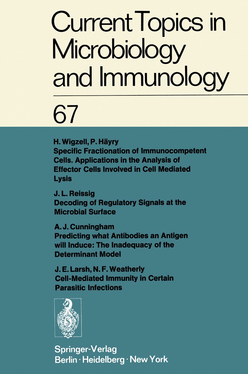 Current Topics in Microbiology and Immunology