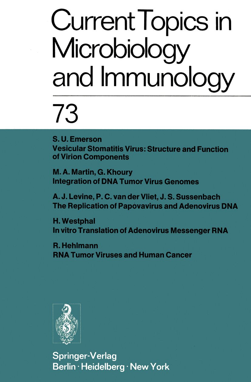 Current Topics in Microbiology and Immunology