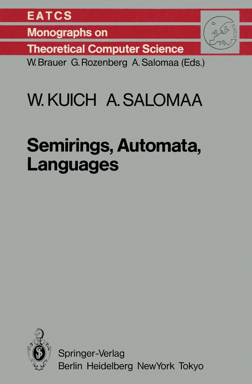 Monographs in Theoretical Computer Science. An EATCS Series