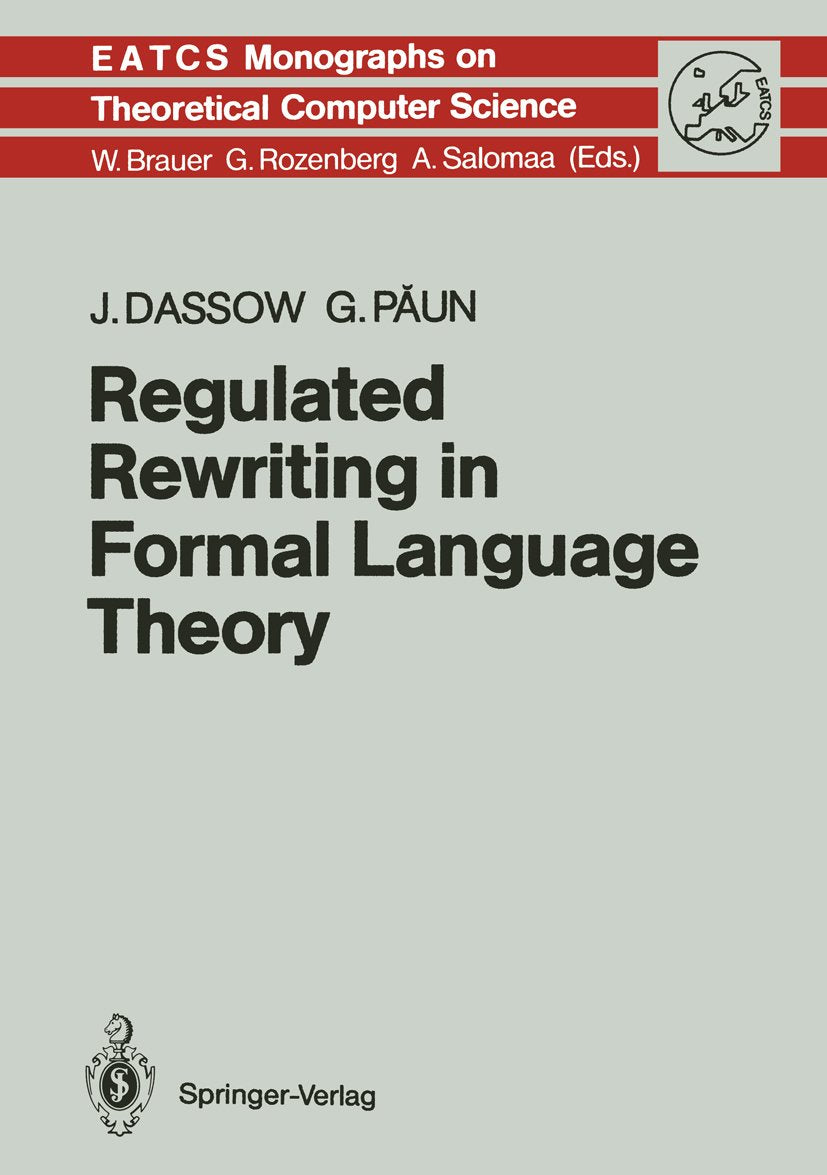Monographs in Theoretical Computer Science. An EATCS Series