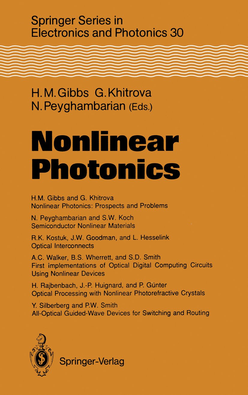 Springer Series in Electronics and Photonics