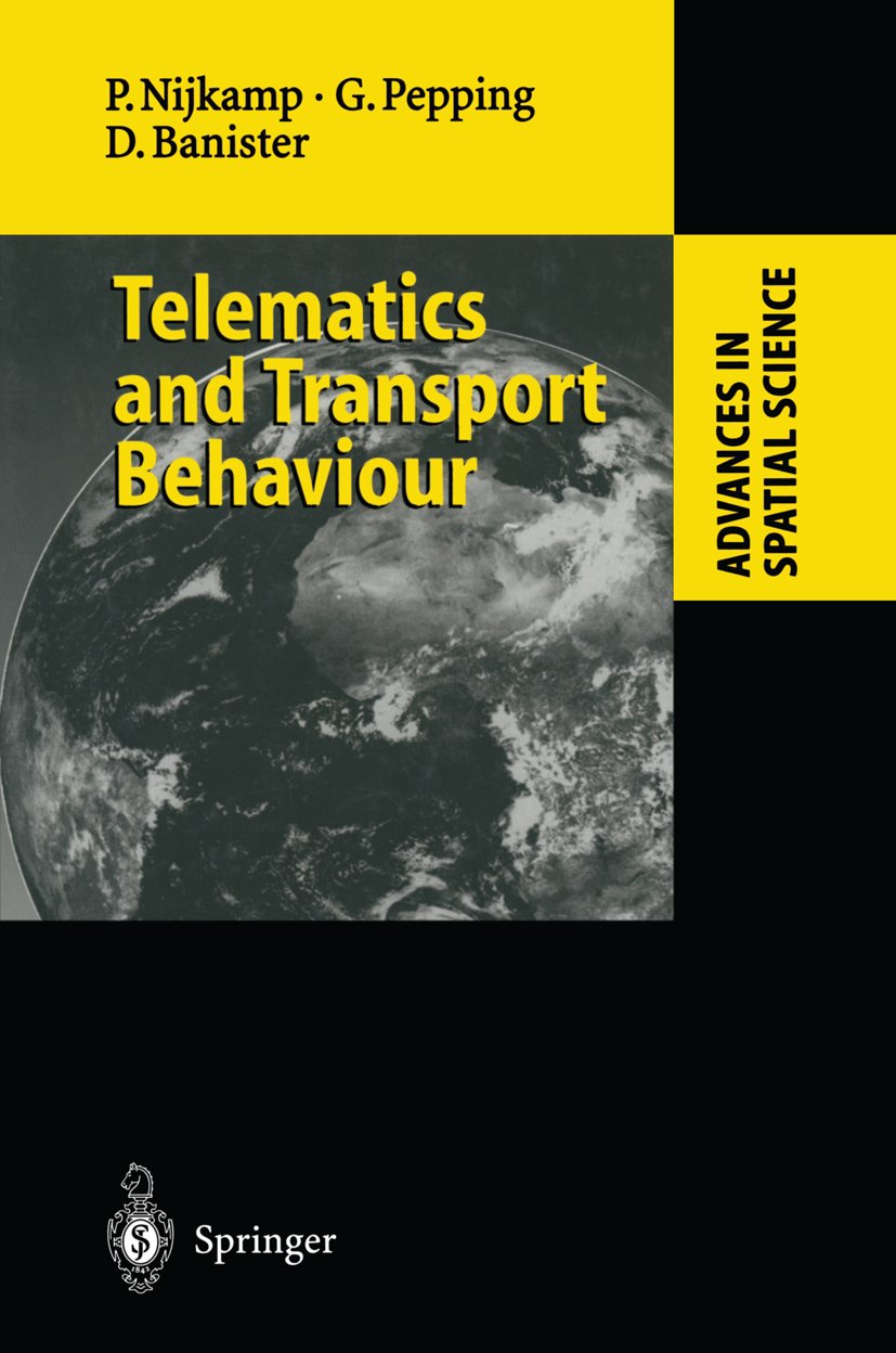 Advances in Spatial Science