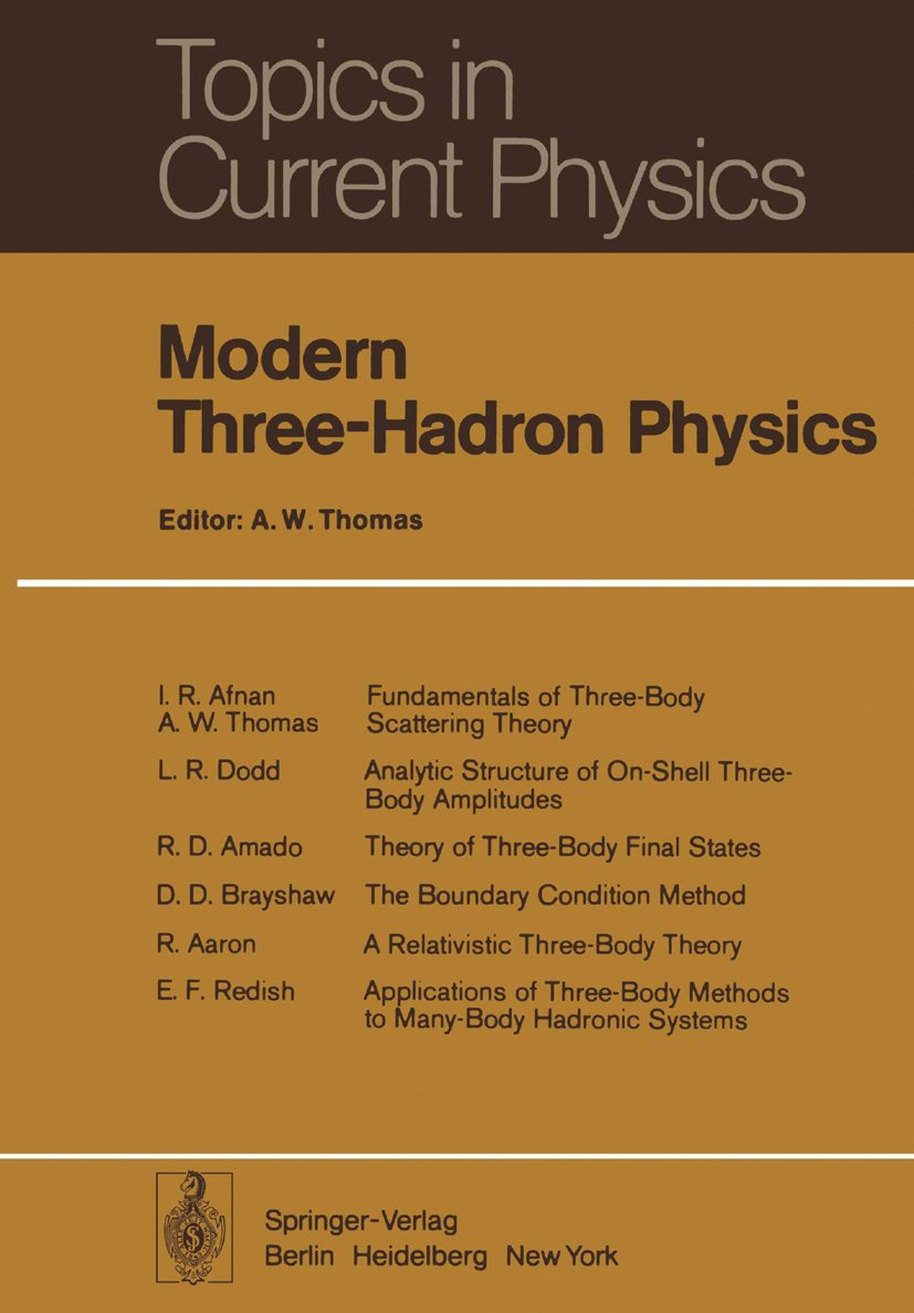 Topics in Current Physics