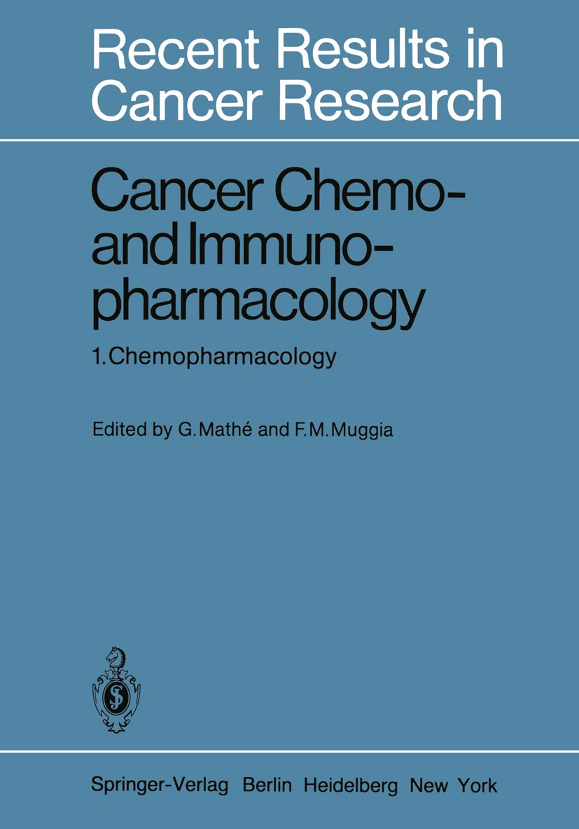 Cancer Chemo- and Immunopharmacology