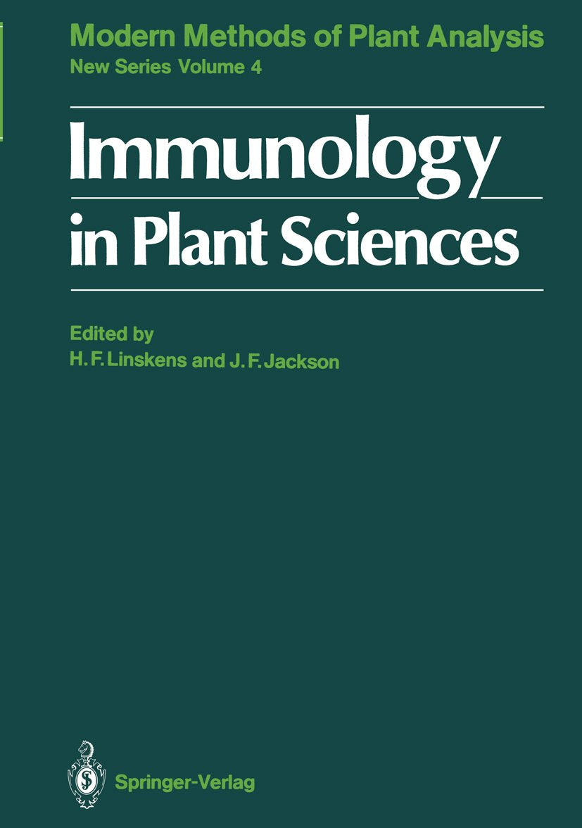 Molecular Methods of Plant Analysis