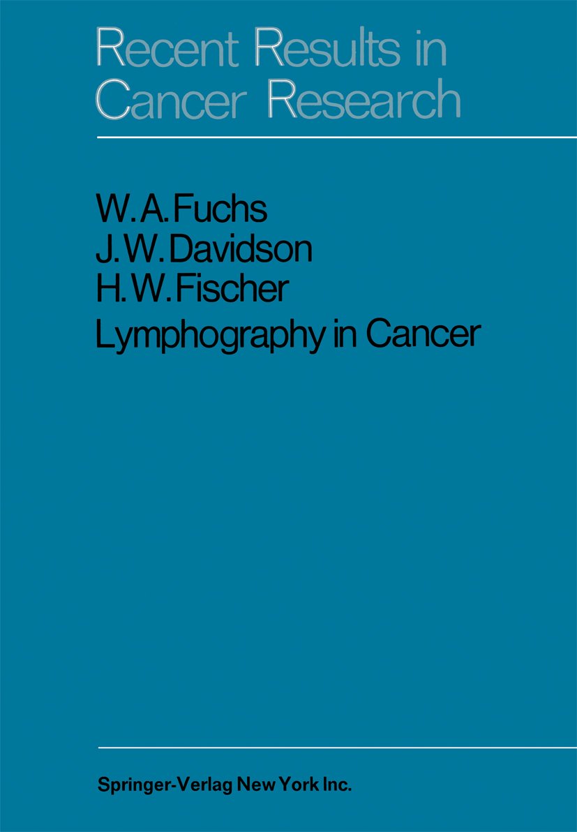 Recent Results in Cancer Research