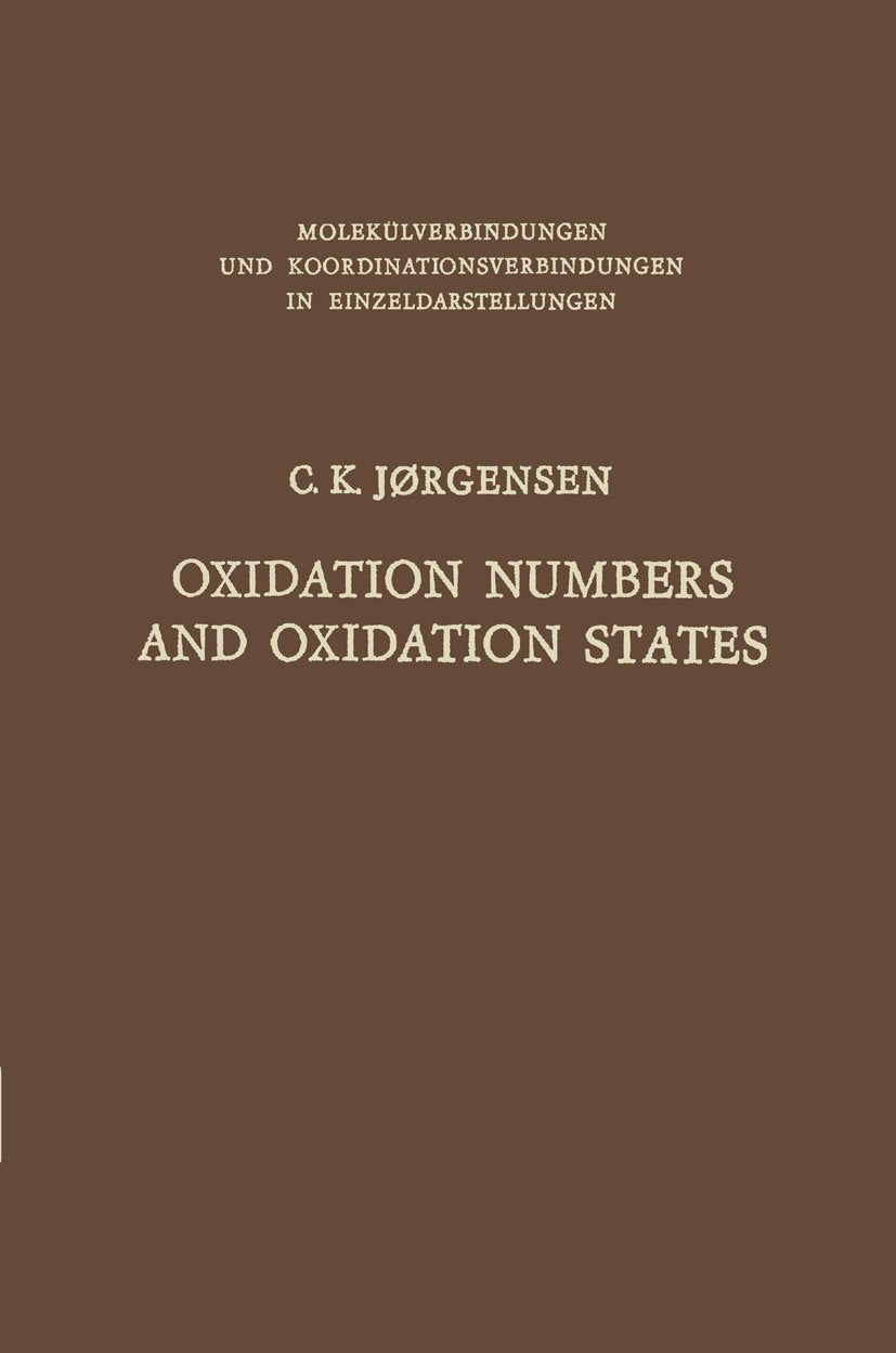 Molekülverbindungen und Koordinationsverbindungen in Einzeldarstellungen
