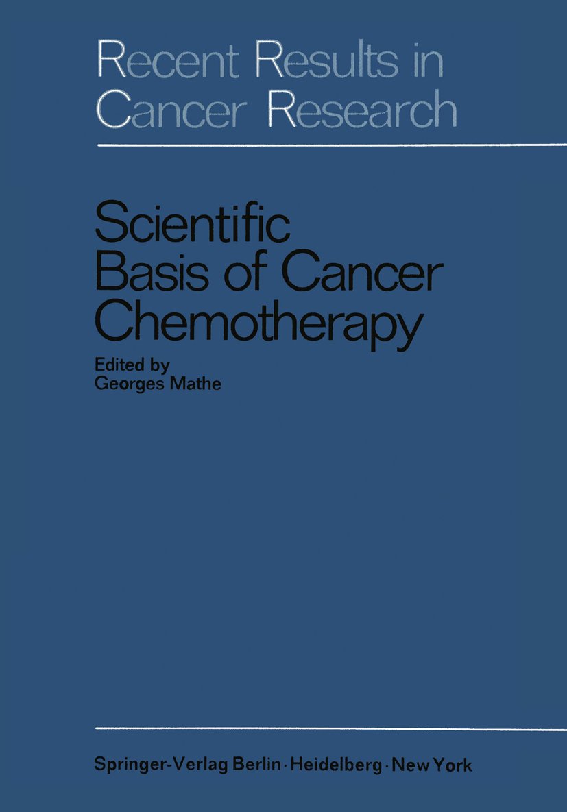 Recent Results in Cancer Research