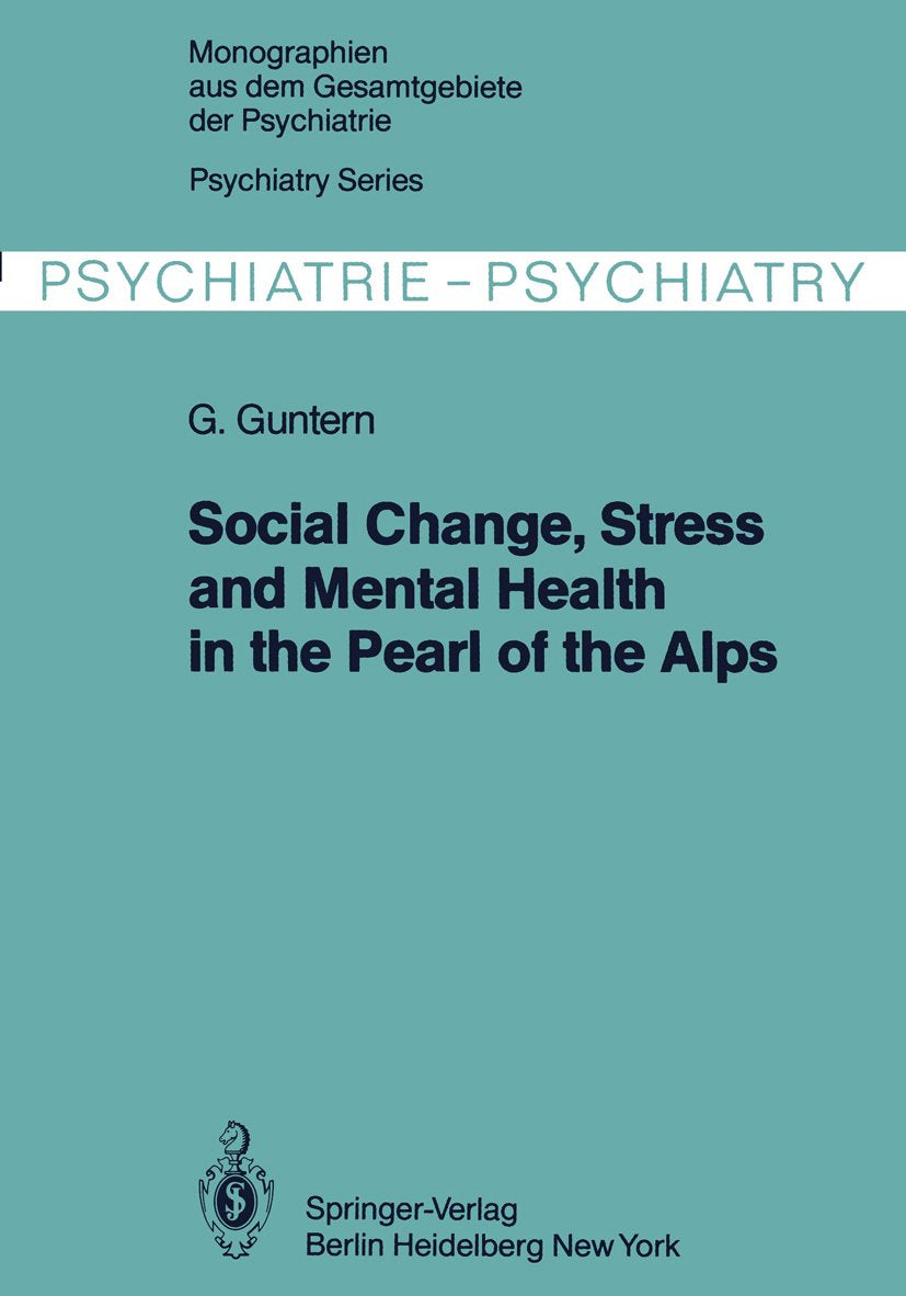 Monographien aus dem Gesamtgebiete der Psychiatrie