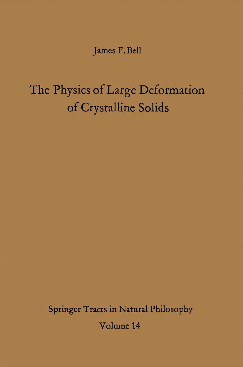 Springer Tracts in Natural Philosophy