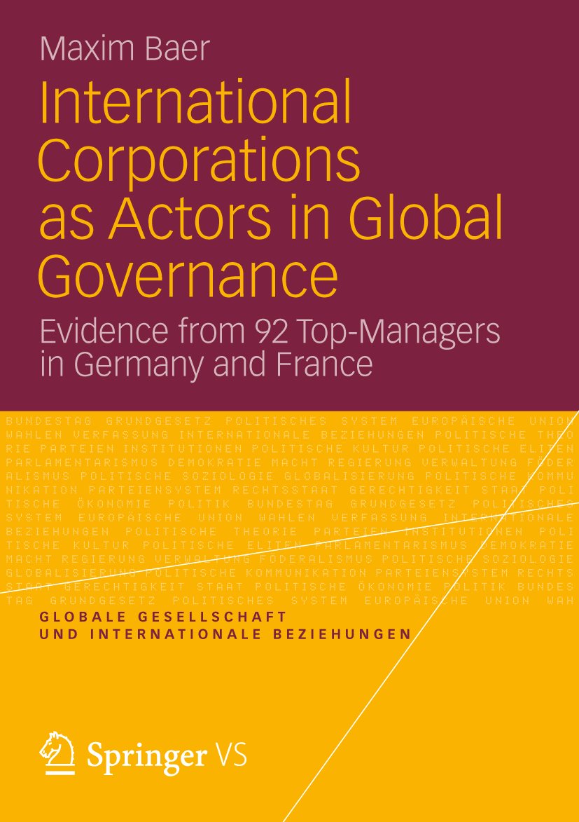 Globale Gesellschaft und internationale Beziehungen