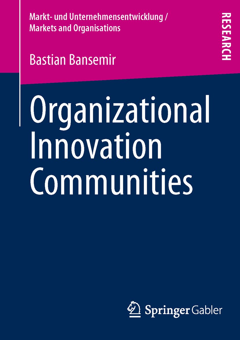 Markt- und Unternehmensentwicklung Markets and Organisations