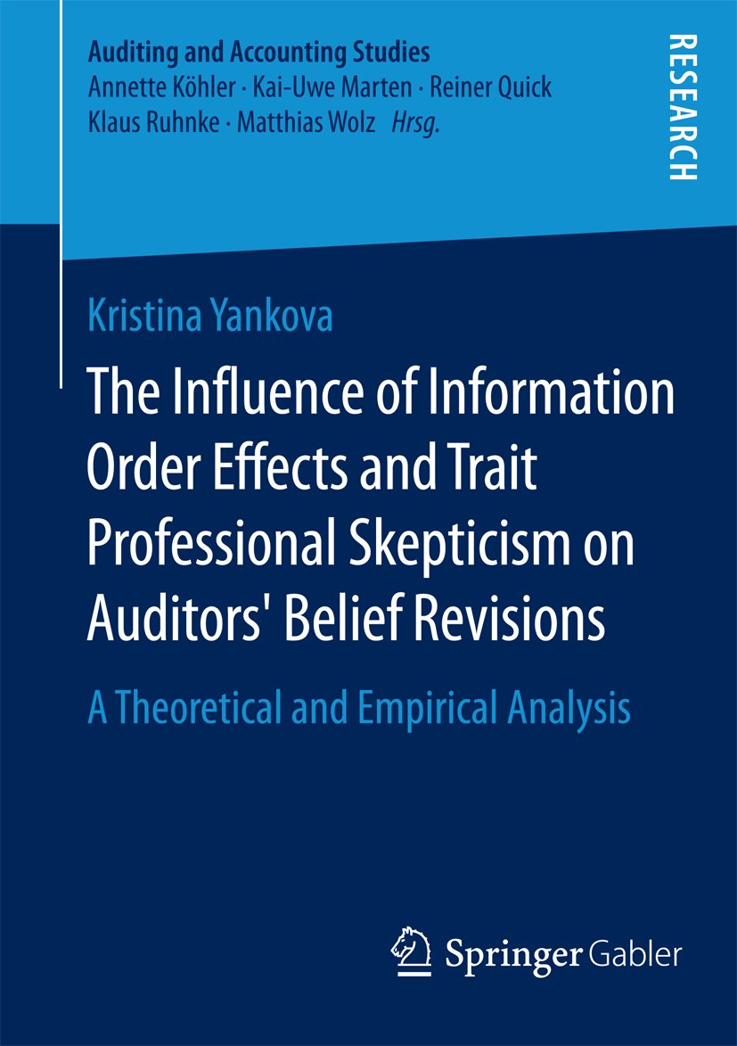Auditing and Accounting Studies