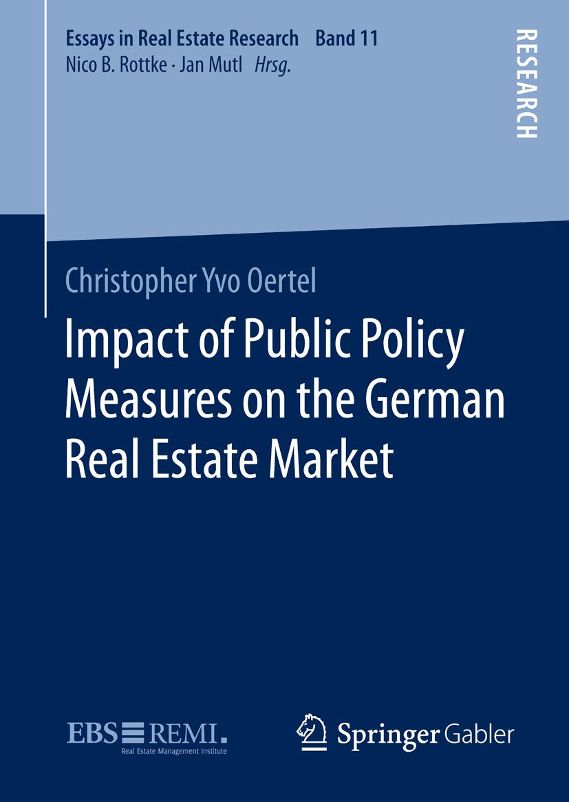 Essays in Real Estate Research