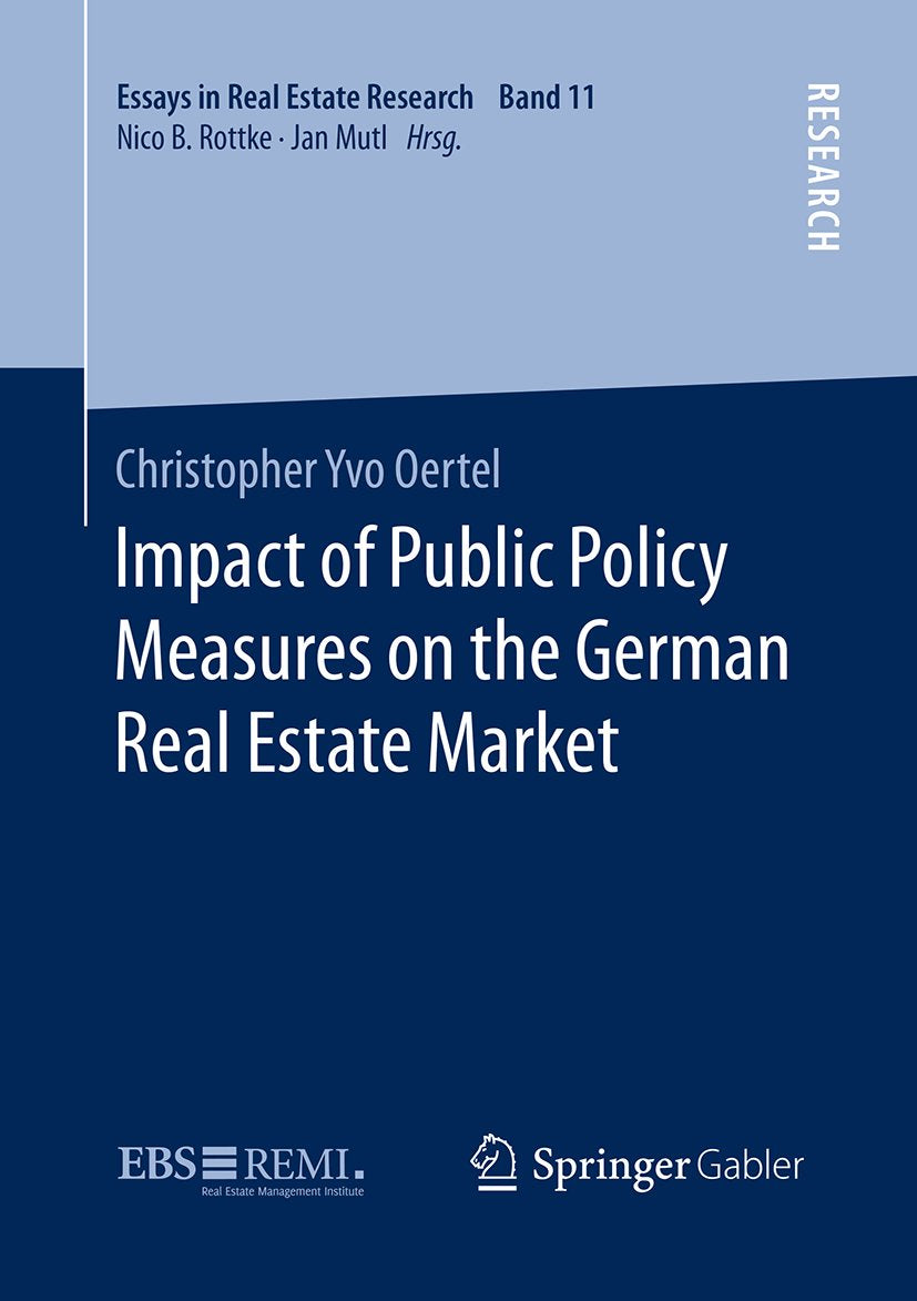 Essays in Real Estate Research