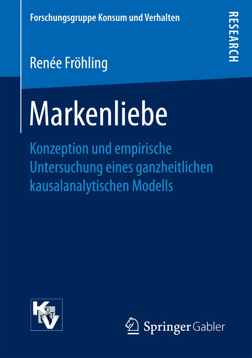 Forschungsgruppe Konsum und Verhalten: Konzeption und empirische Untersuchung eines ganzheitlichen kausalanalytischen Modells