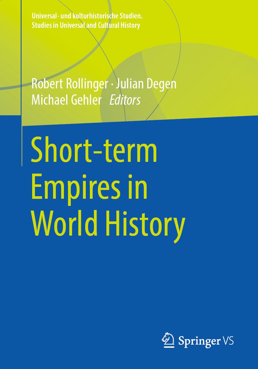 Universal- und kulturhistorische Studien. Studies in Universal and Cultural History