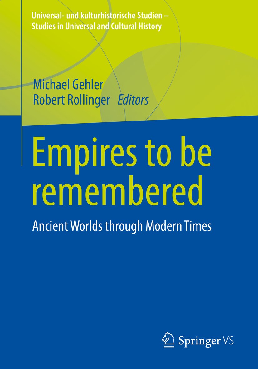 Universal- und kulturhistorische Studien. Studies in Universal and Cultural History