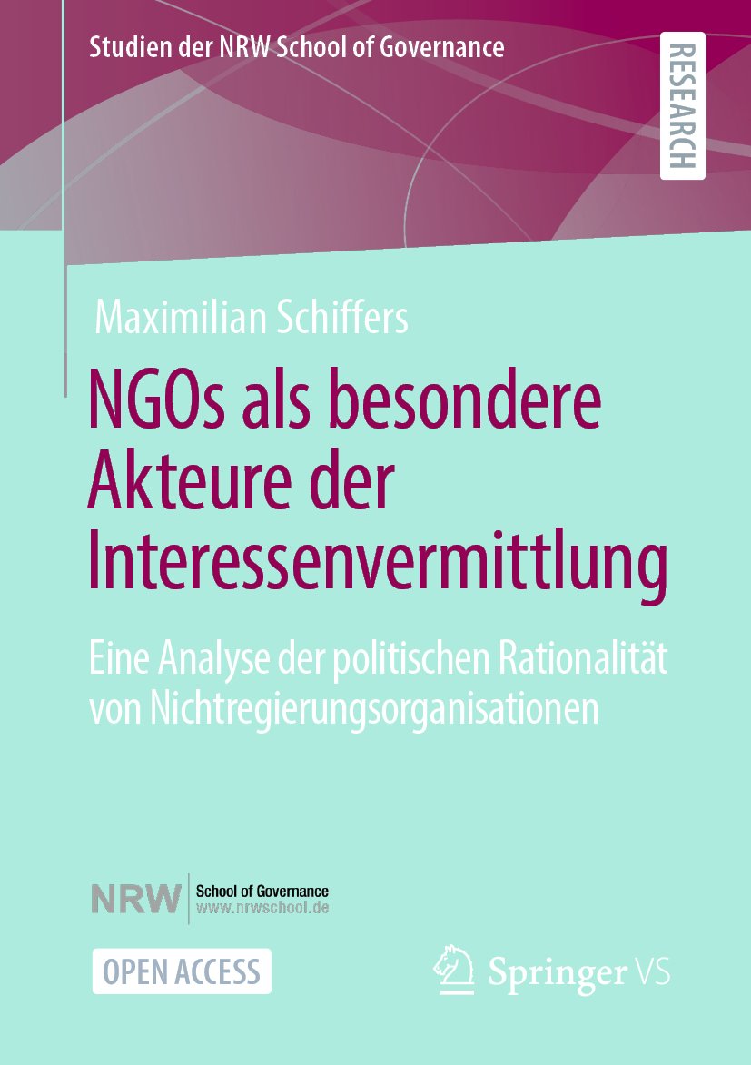 Studien der NRW School of Governance: Eine Analyse der politischen Rationalität von Nichtregierungsorganisationen