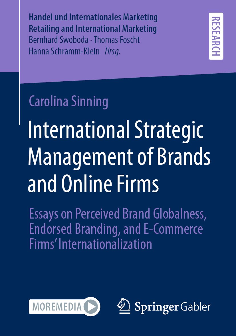 Handel und Internationales Marketing Retailing and International Marketing