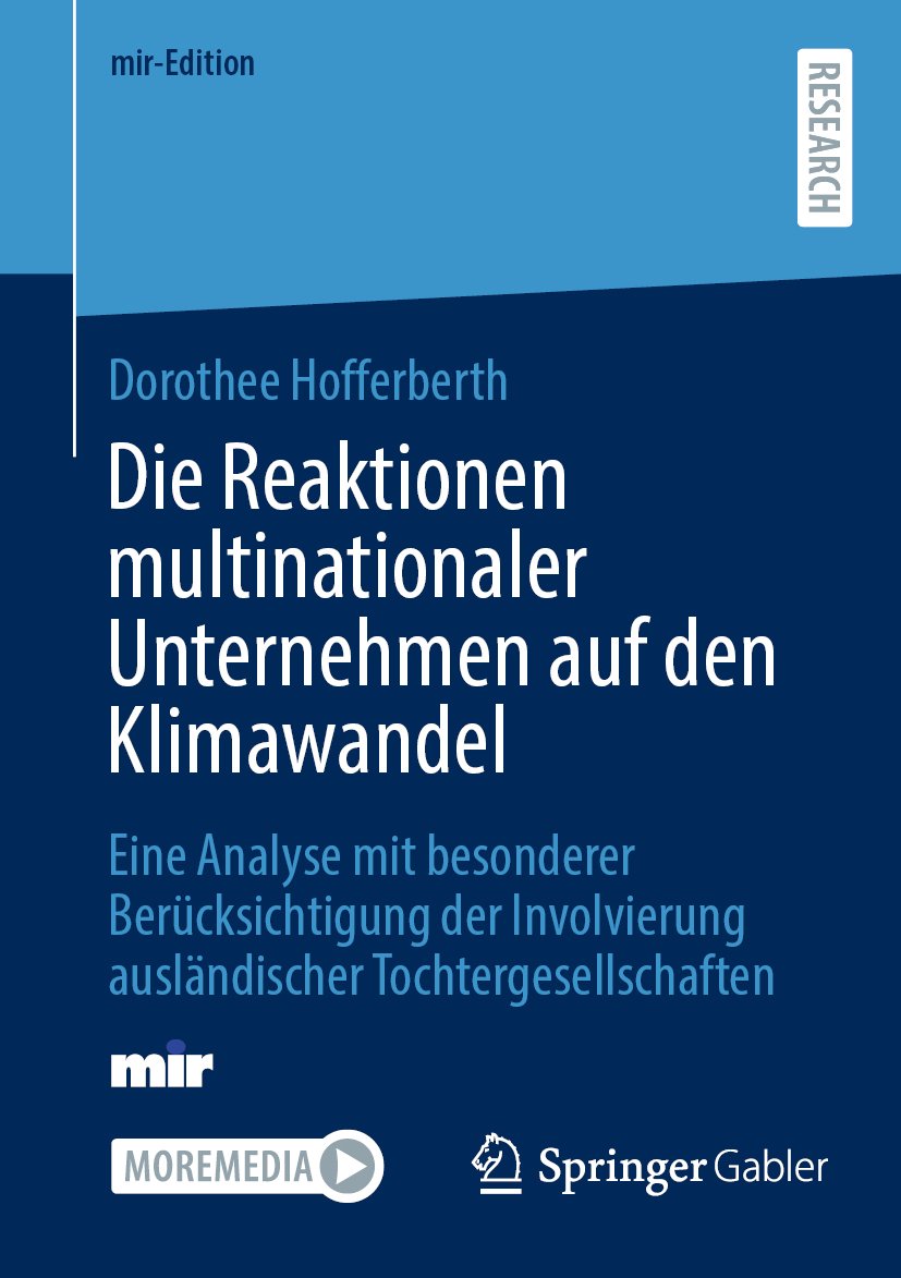 mir-Edition: Eine Analyse mit besonderer Berücksichtigung der Involvierung ausländischer Tochtergesellschaften