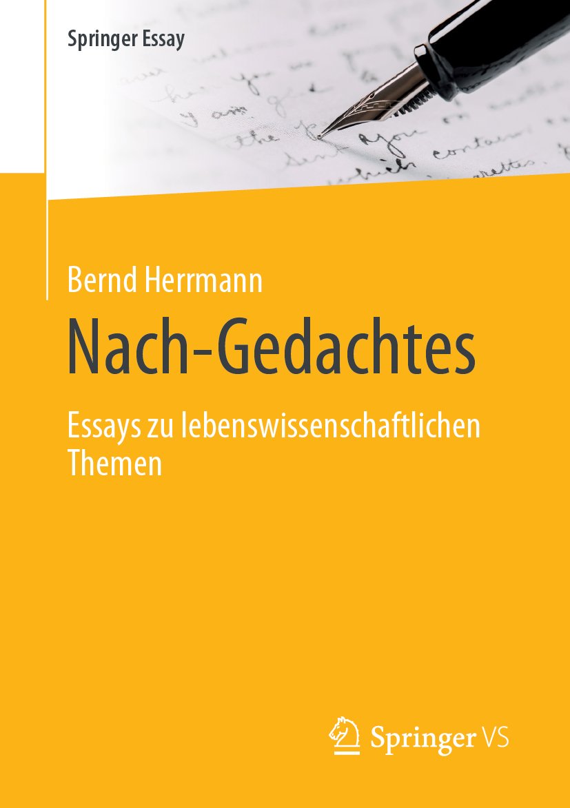 Springer Essay: Essays zu lebenswissenschaftlichen Themen