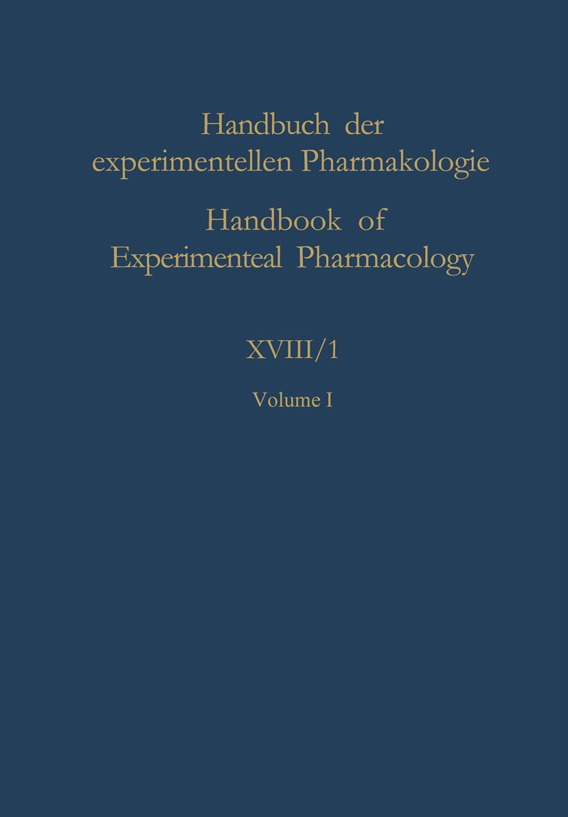 Handbook of Experimental Pharmacology