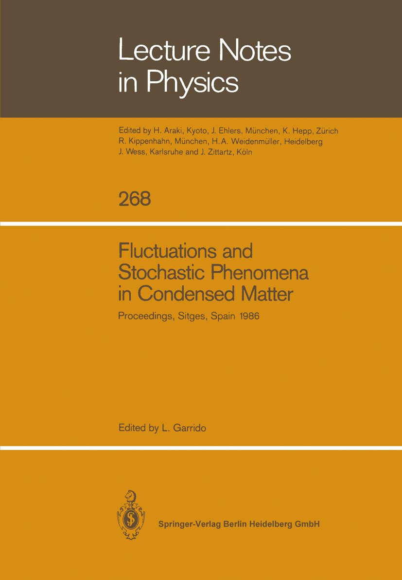 Fluctuations and Stochastic Phenomena in Condensed Matter