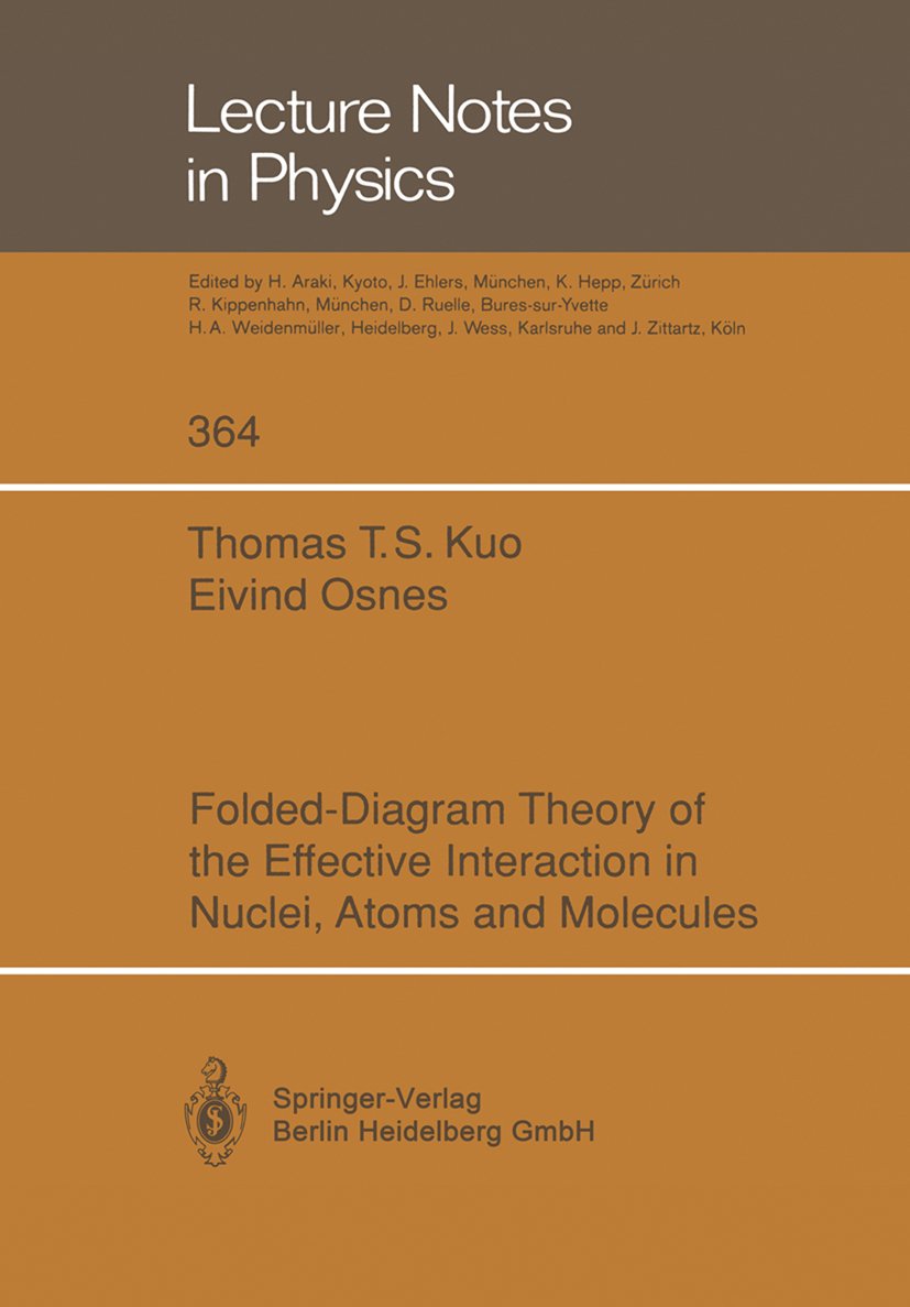 Lecture Notes in Physics