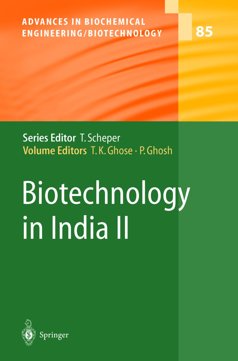 Advances in Biochemical Engineering/Biotechnology