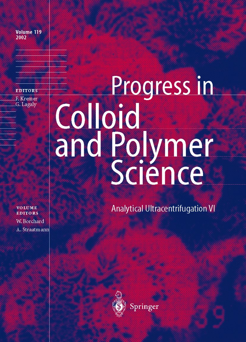 Analytical Ultracentrifugation VI