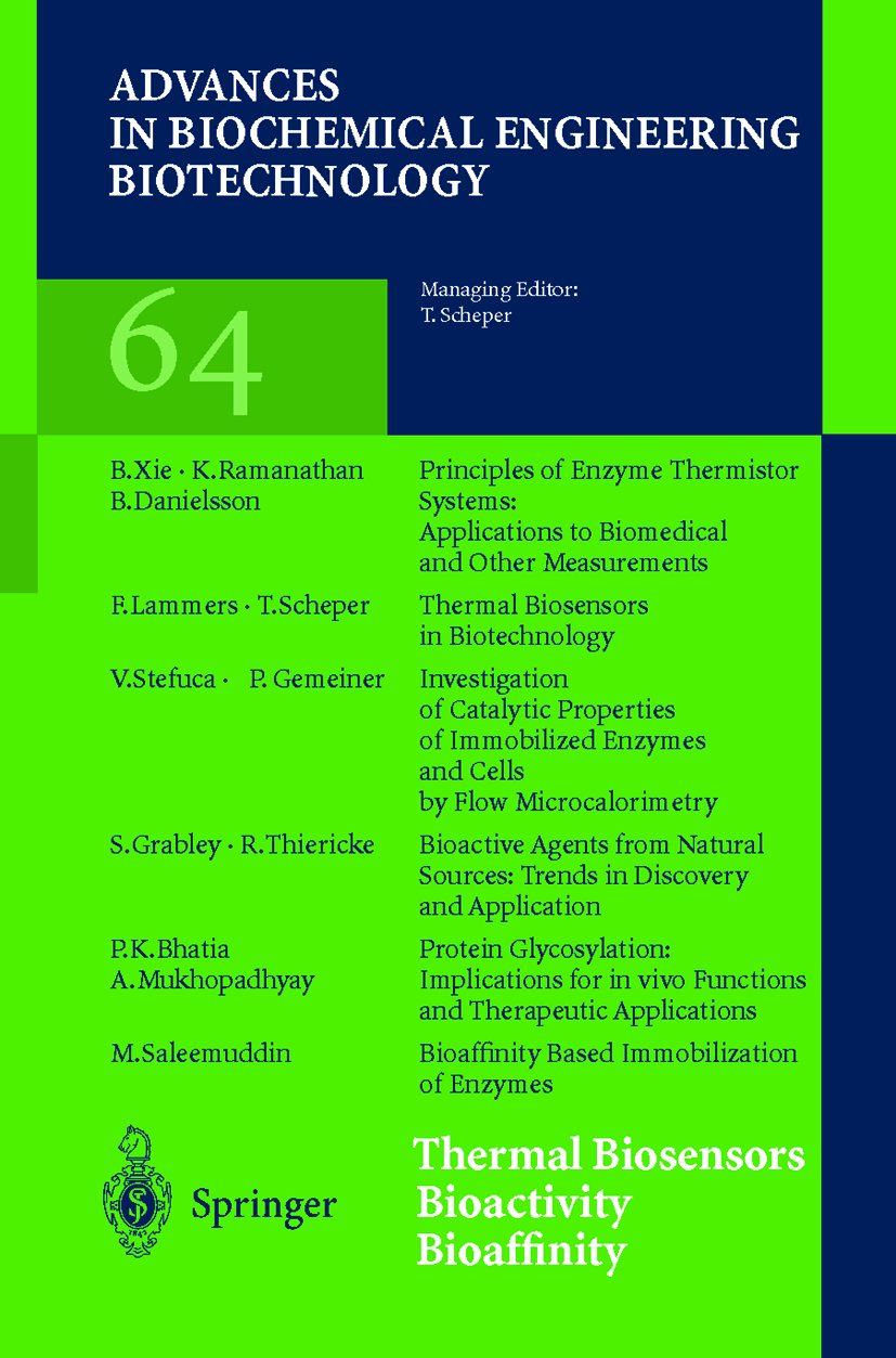 Advances in Biochemical Engineering/Biotechnology