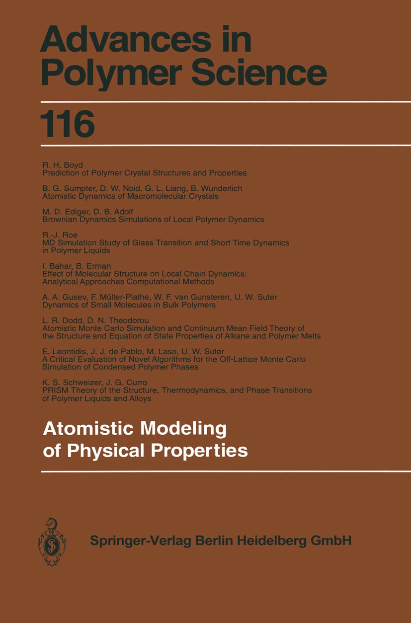 Advances in Polymer Science