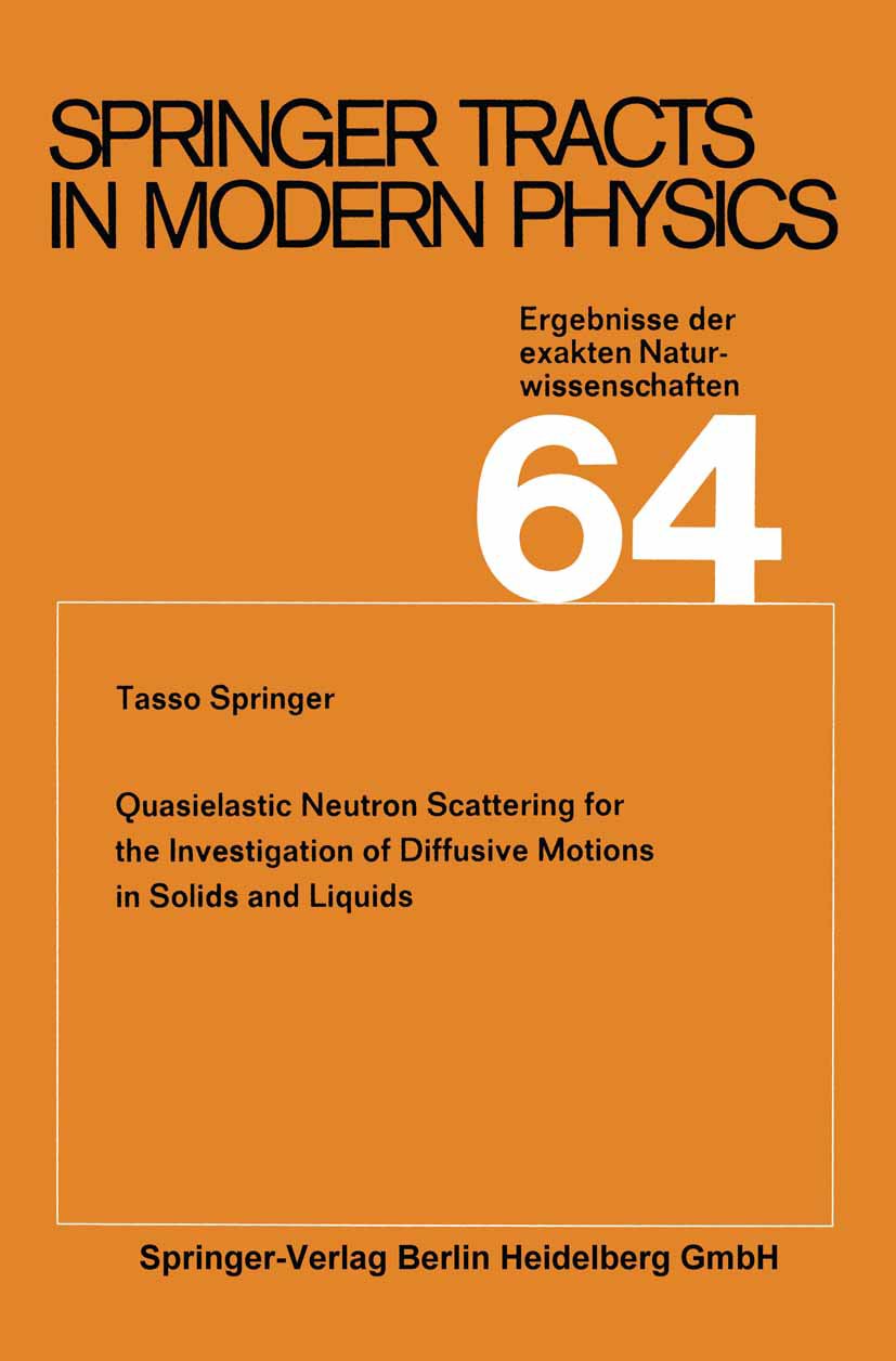 Springer Tracts in Modern Physics