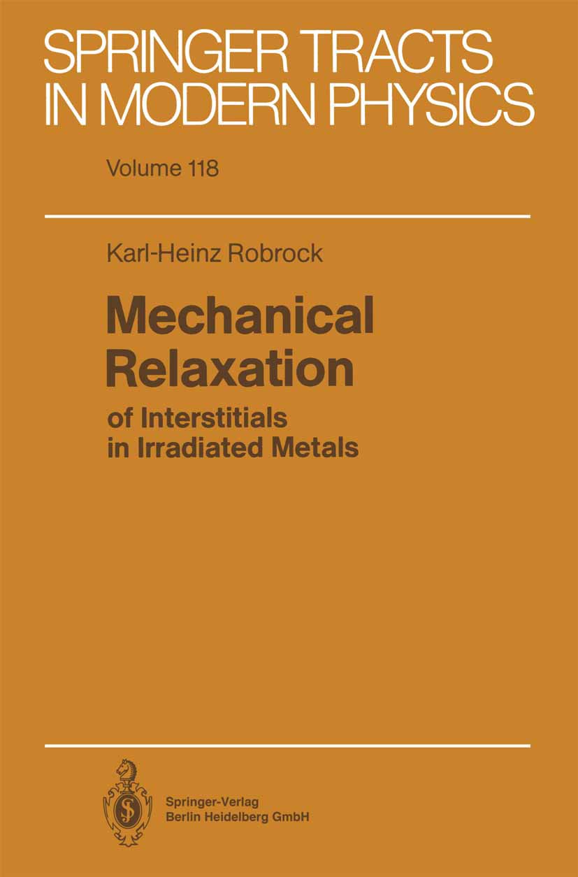 Springer Tracts in Modern Physics