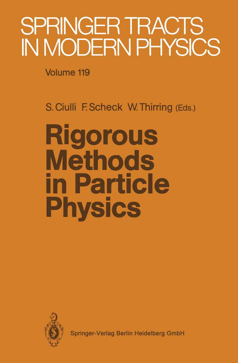 Springer Tracts in Modern Physics